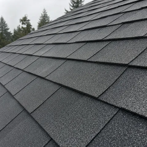 Modern A-frame home with metal roof installation by Everstead Roofing